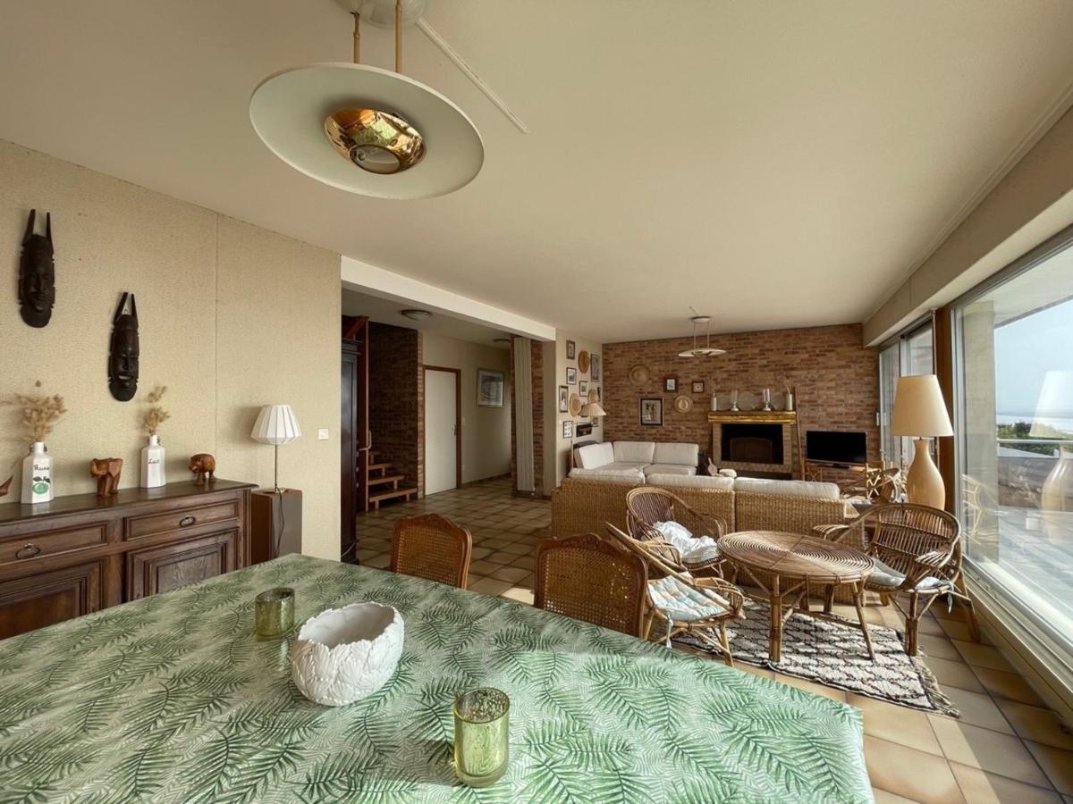 Villa Bord De Mer Avec Jardin Et Wifi Gratuit - Fr-1-361-76 Saint-Pair-sur-Mer Exterior foto